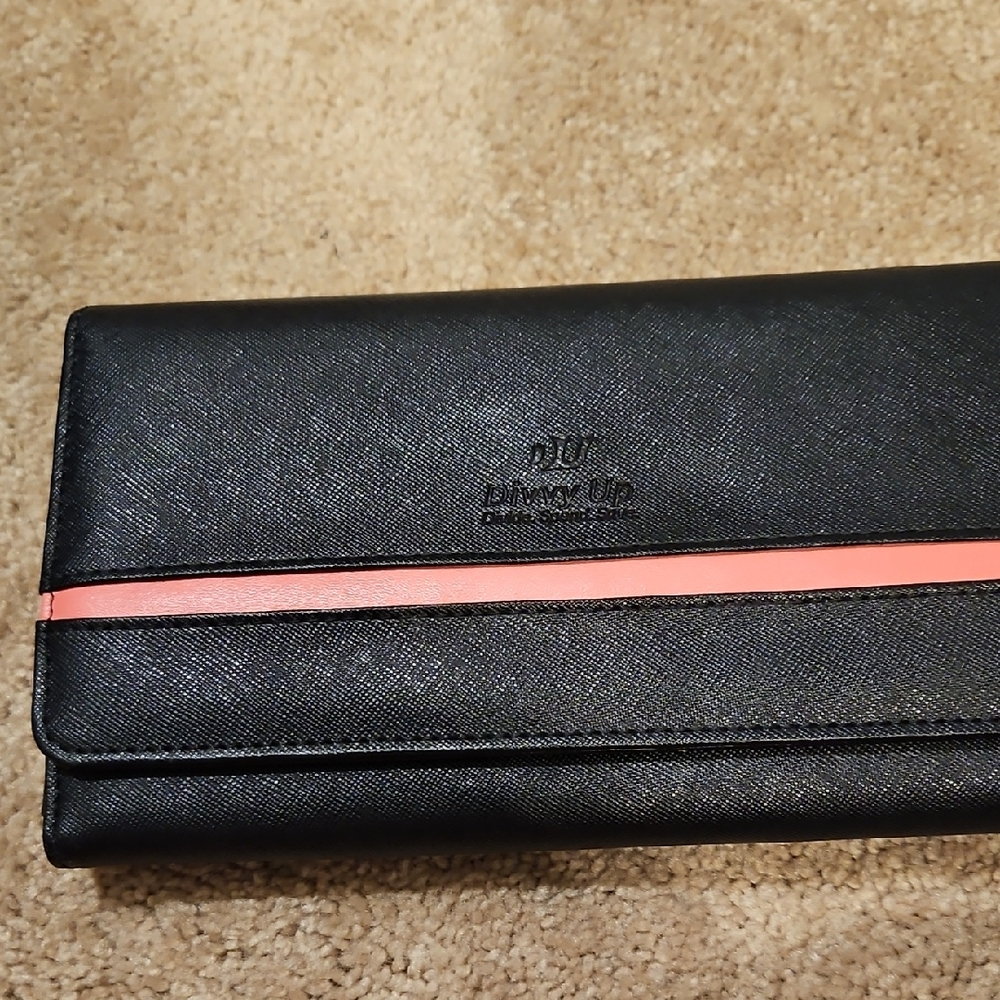 Black and Pink Wallet by Nine West